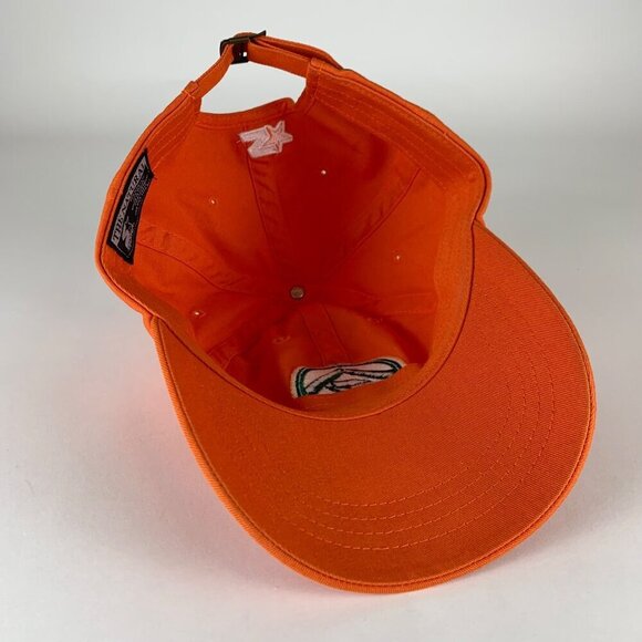 Arizona Hotshots AAF Orange Starter Relaxed Fit Strapback Adjustable Hat - Picture 4 of 5